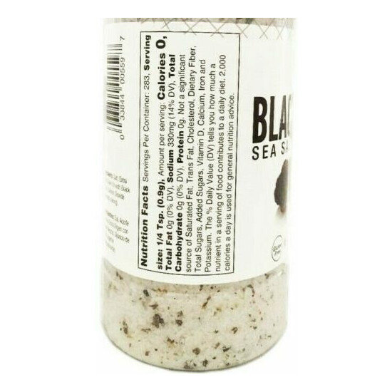 9 oz Jar Badia Black Truffle Sea Salt Gourmet Seasoning /Sal MarinaTrufas Negras Thumb {3}