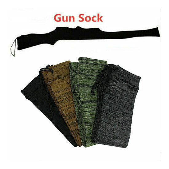 54" Gun Case Sock Cover Bag Protection Fishing Rod Storage Sleeve Holster image {3}