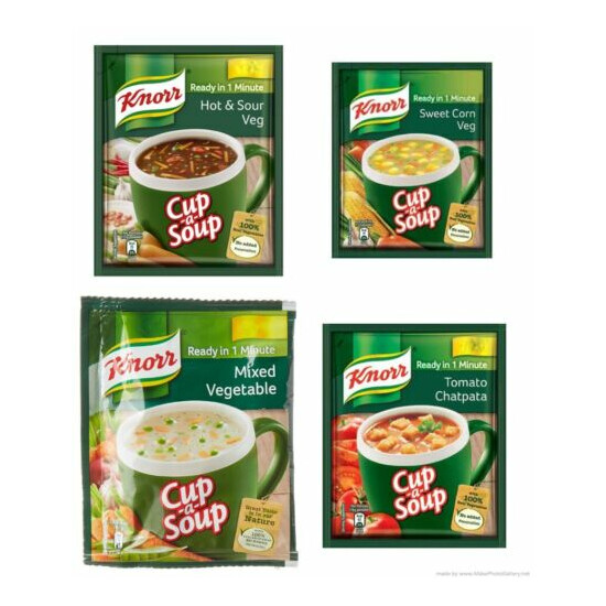 (Pack of-8) Knorr Cup A Soup Veg - Select Pack image {1}