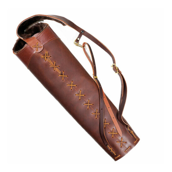 Royal Leather Back Quiver Right Handed image {4}