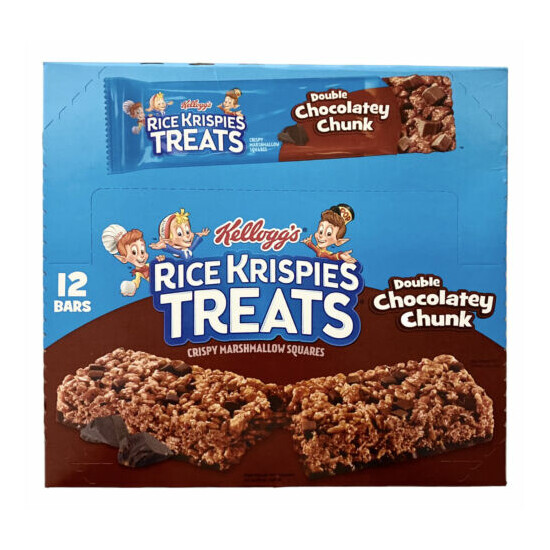 Rice Krispies Treats Big Bar, Double Chocolate Chunk Pack Of 12 - 3oz each pc image {1}