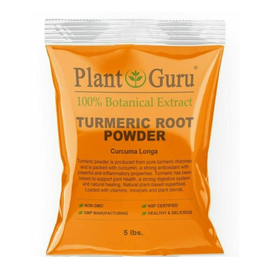 Turmeric Root Powder 5 lbs. Curcumin Curcuma Longa Raw Pure Tumeric Spice BULK Thumb {7}