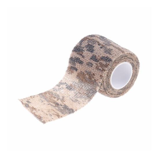 5Cm X 4.5M Waterproof Hunting Camouflage Camouflage Stealth Tape Elasticity P H2 image {15}