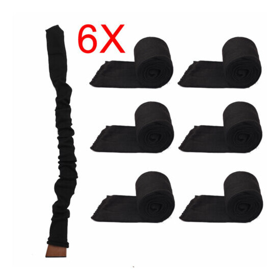 6pcs Hunting Gun Sock 54" Rifle Silicone Treated Sleeves Dust Protector Covers image {1}