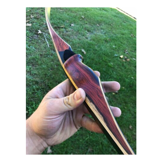Thorn Thrower Cocobolo Longbow image {1}