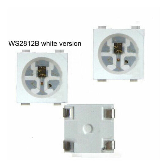  LED Chip WS2812B Strip 5050 Individually Addressable Digital RGB 5V 10-1000pcs Thumb {7}